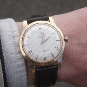 Omega Seamaster Jumbo guilloche 18k pink gold Ref: 2657